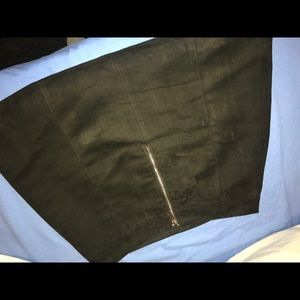 NWT/// H&M suede skirt